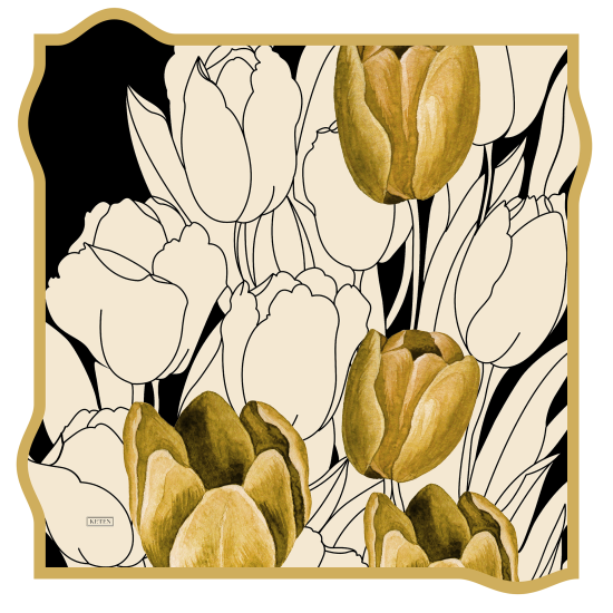 5191-V KETEN TWİLL POLYESTER EŞARP 90*90