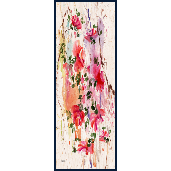 7155-V Saten İpek Etol 70x185 cm % 100 İpek Şal