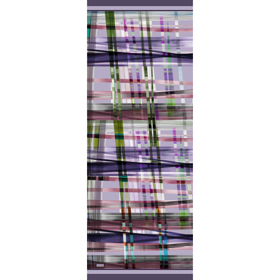 7070-V Saten İpek Etol 70x185 cm % 100 İpek Şal