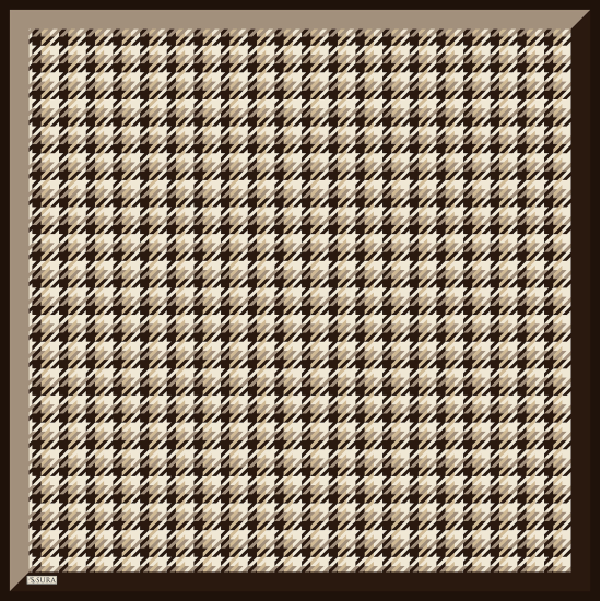 SURA %100 SATEN İPEK EŞARP 90*90  7358-V