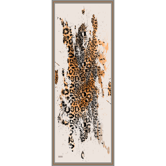 7040-V Saten İpek Etol 70x185 cm % 100 İpek Şal