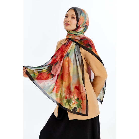 KETEN ŞAL FRANSIZ ŞİFONU 75*190 Z-029-V