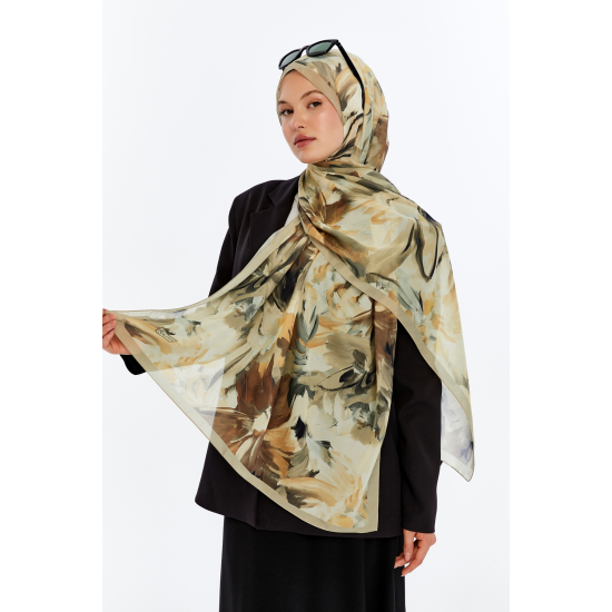 KETEN ŞAL FRANSIZ ŞİFONU 75*190  Z-026-V