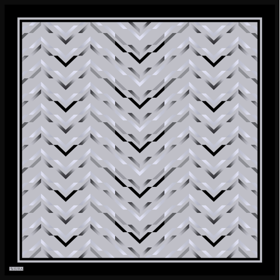 SURA %100 SATEN İPEK EŞARP 90*90  7489-V