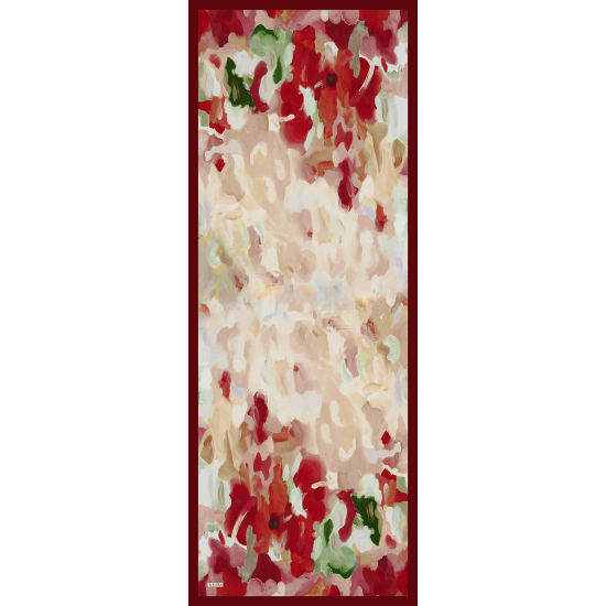 6056-V Twill İpek Etol 70x185 cm % 100 İpek Şal