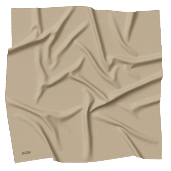 SURA %100 İPEK SATEN EŞARP 90*90 6000-V