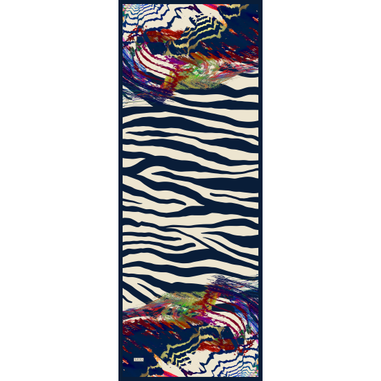 7070-V Saten İpek Etol 70x185 cm % 100 İpek Şal