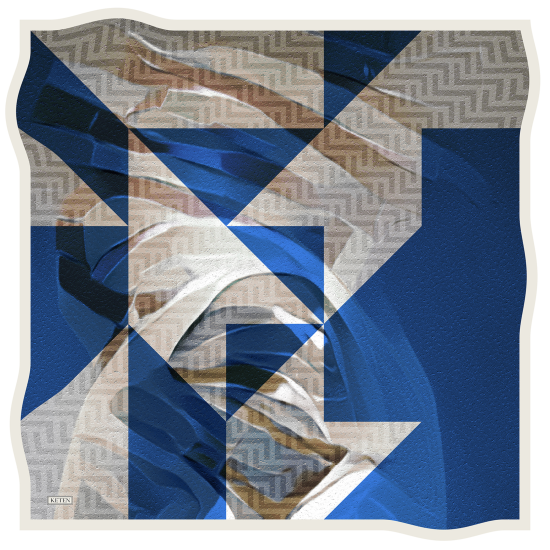 6-V KETEN TWİLL POLYESTER EŞARP 90*90