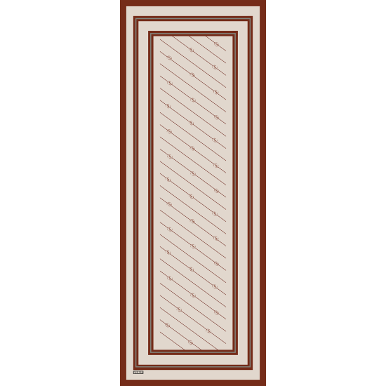 6057-V4 Twill İpek Etol 70x185 cm % 100 İpek Şal