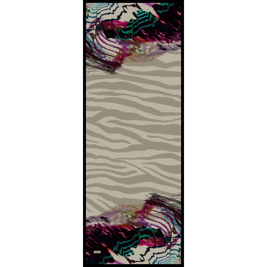 7049-V Saten İpek Etol 70x185 cm % 100 İpek Şal