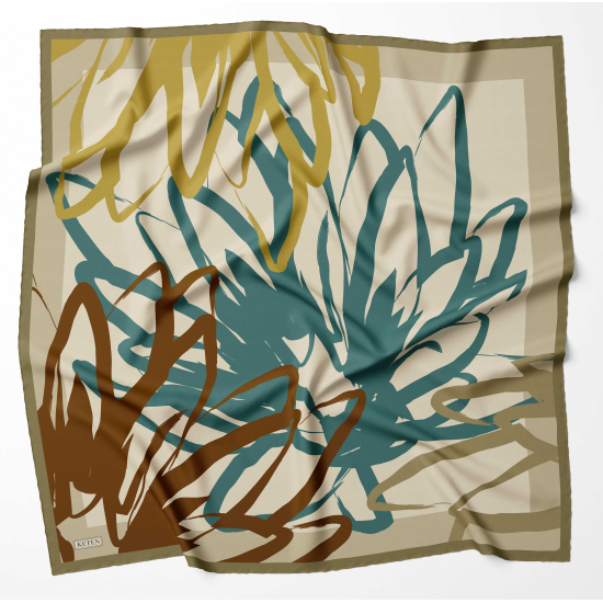 K194- KETEN SOFT POLYESTER EŞARP 90*90
