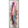 7153-V Saten İpek Etol 55x185 cm % 100 İpek Şal