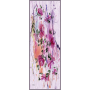 7156-V Saten İpek Etol 70x185 cm % 100 İpek Şal