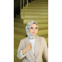 SURA %100 SATEN İPEK EŞARP 90*90  7489-V