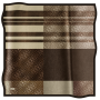 6-V KETEN TWİLL POLYESTER EŞARP 90*90