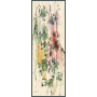 7156-V Saten İpek Etol 70x185 cm % 100 İpek Şal